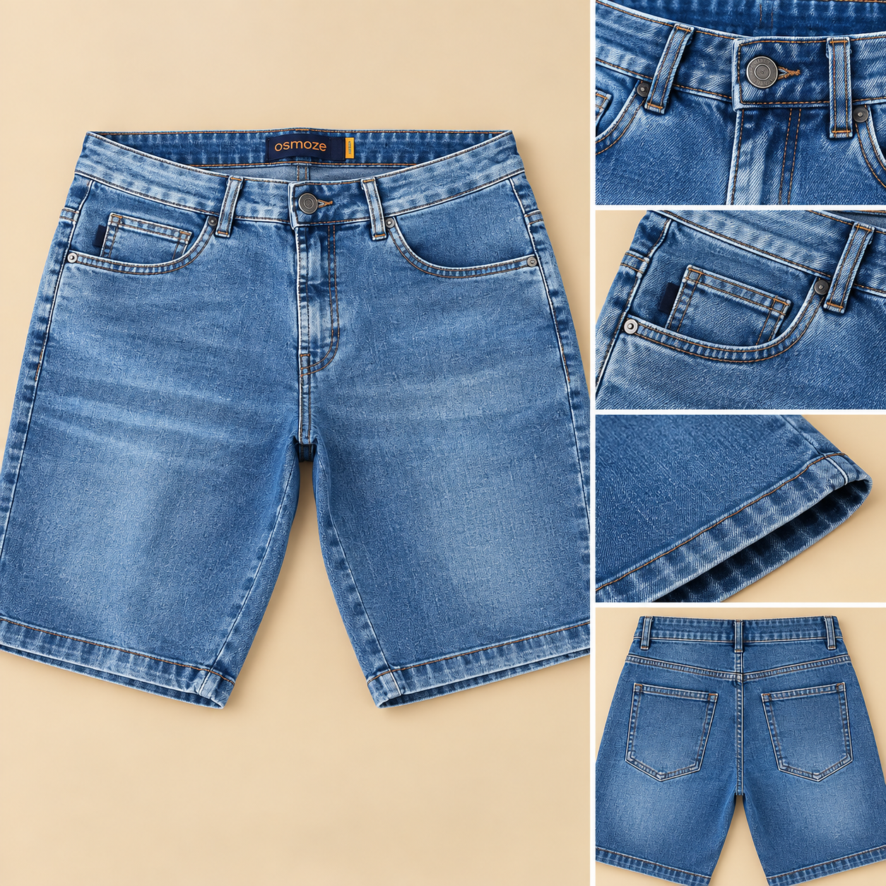 Bermuda Jeans Masculina — foto ilustrativa