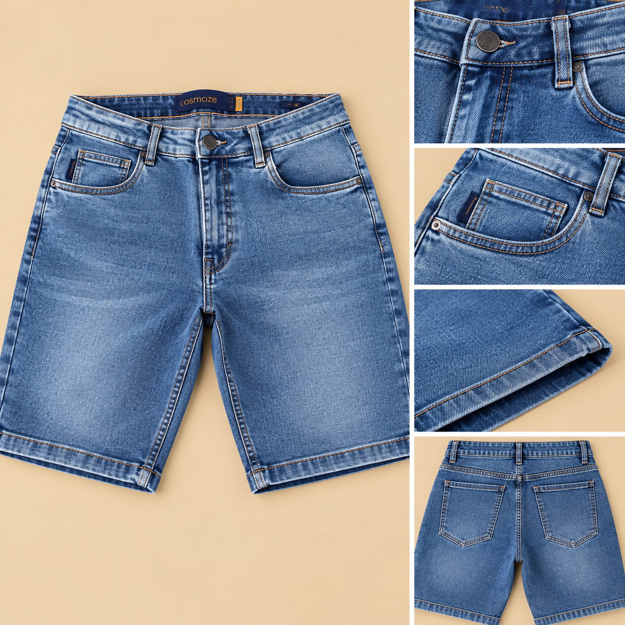 Bermuda Jeans Masculina — foto ilustrativa