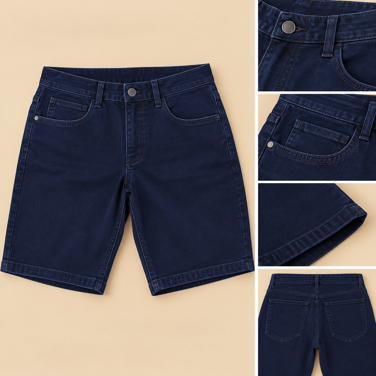 Bermuda Jeans Masculina — foto ilustrativa