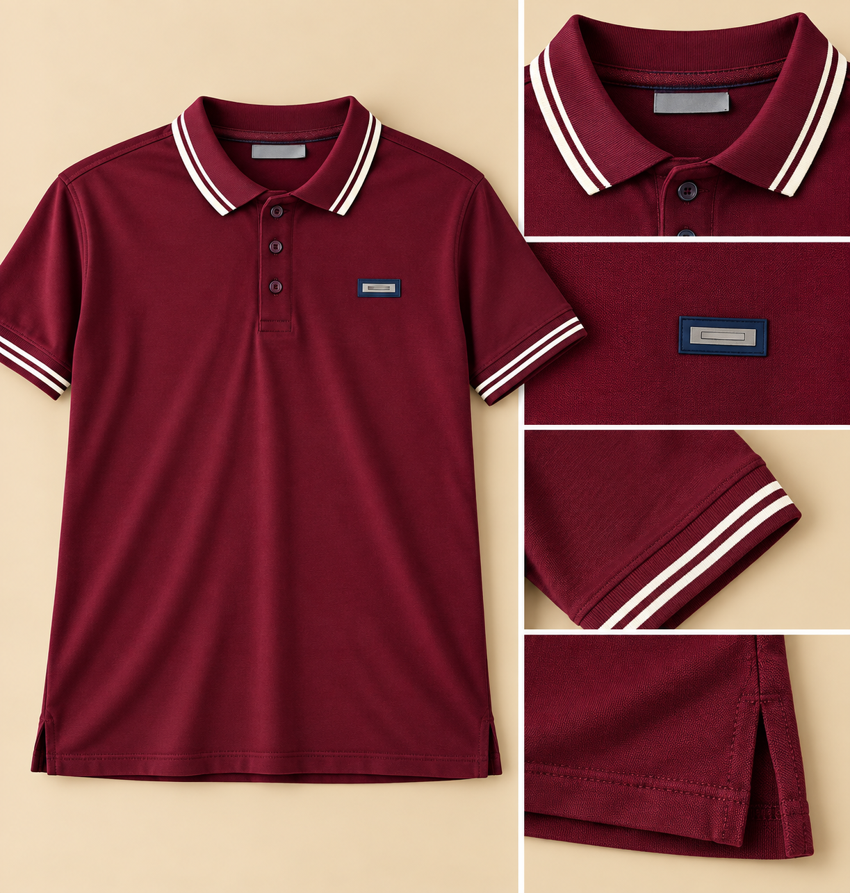 M.Polo – Camisa Polo Masculina — foto ilustrativa