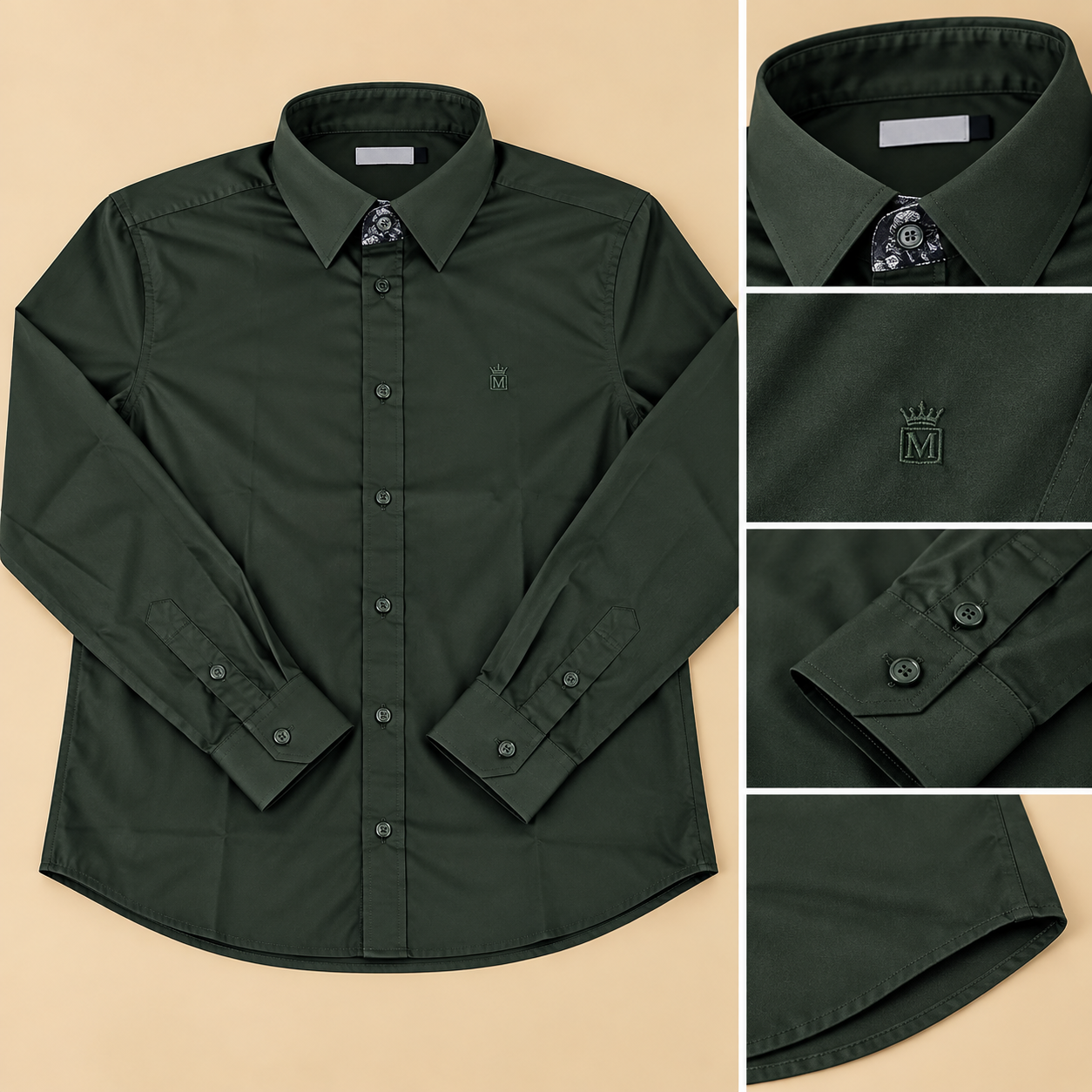 M. Polo – Camisa Social Masculina — foto ilustrativa