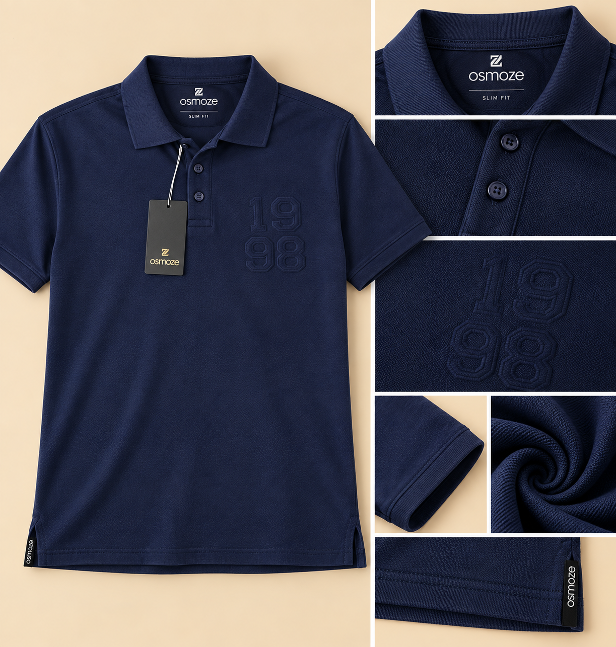 Camisa Polo Masculina — foto ilustrativa