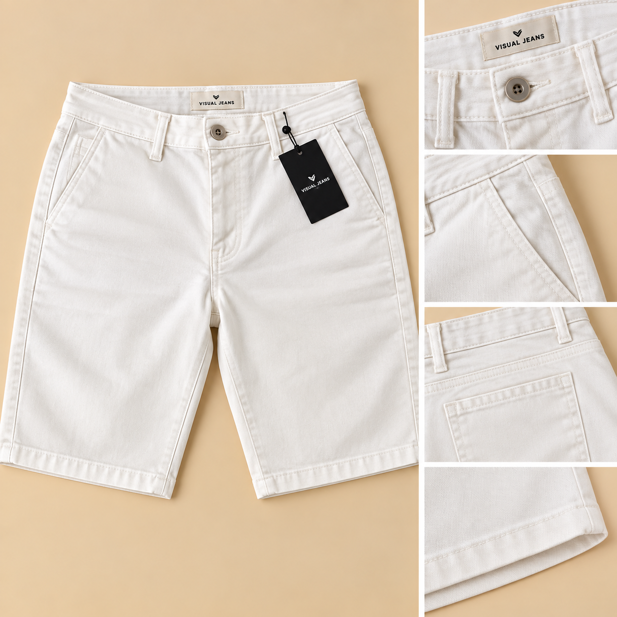 Visual Jeans — Bermuda Masculina — foto ilustrativa